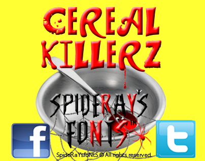 CEREAL KILLERZ font